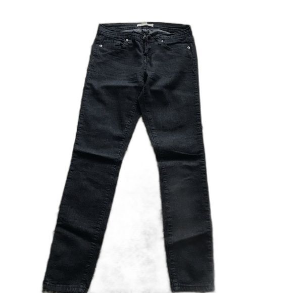 Forever 21 black women Jeans straight leg size 5 vintage 90s - Picture 1 of 4